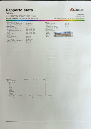 Stampante Kyocera ECOSYS PA2101cx laser a colori