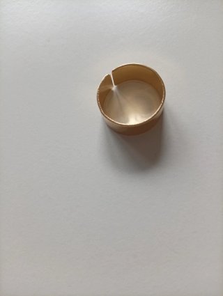 Anillo Dorado Ajustable