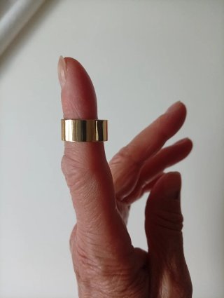 Anillo Dorado Ajustable