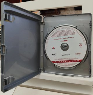 Uncharted 2 PS3 Platinum Disco Prensa