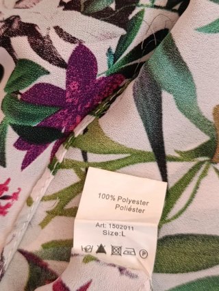 Blusa tirantes Bomaca floral Talla L