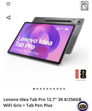 Lenovo Idea Tab Pro 12.7 Gris + Lápiz