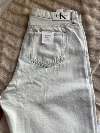 Vaqueros Calvin Klein Mujer Azul Claro Talla XXL