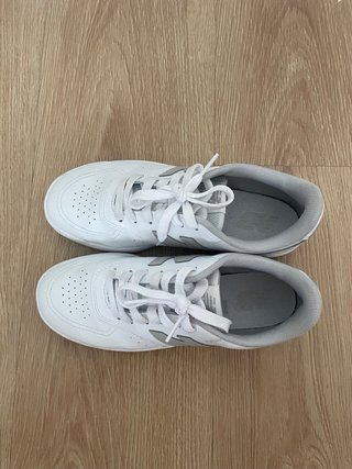 New Balance BB80 Blancas y Grises, talla 38.