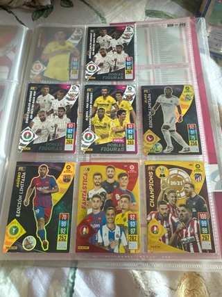 Colección cromos fútbol Panini Adrenalyn XL