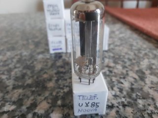 Telefunken UY85 Valvola Nuova Testata