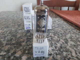 Telefunken UY85 Valvola Nuova Testata