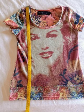 Camiseta Desigual Marilyn Monroe Talla M
