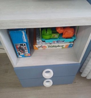 Cama tren infantil