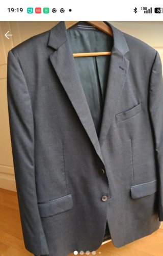 Traje Caballero Massimo Dutti azul