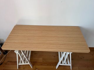 Tavolo elevabile in bambù IKEA
