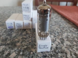 Valvola ECH81 Telefunken nuova testata