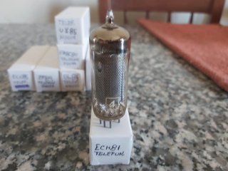 Valvola ECH81 Telefunken nuova testata