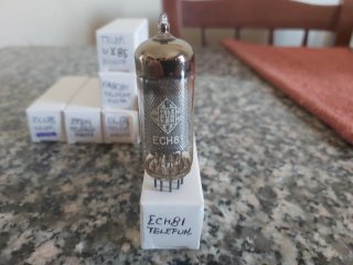 Valvola ECH81 Telefunken nuova testata