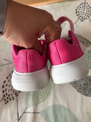 Zapatillas Adidas Niña Rosa Velcro