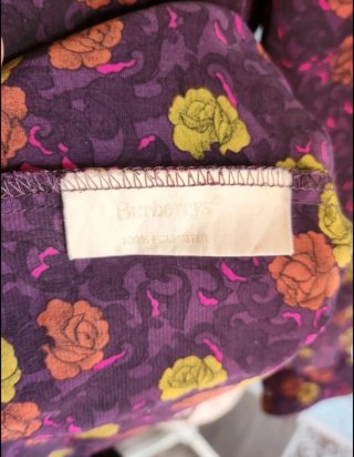 Camisa Burberrys vintage multicolor