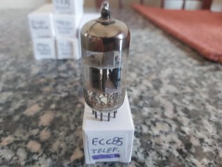 Valvola ECC85 Telefunken testata