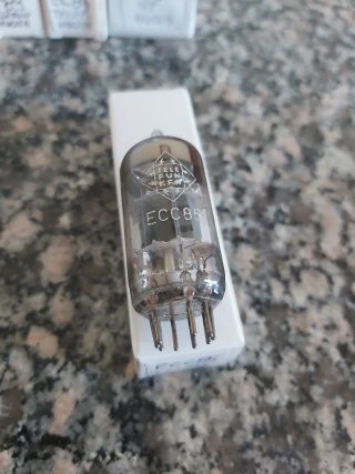 Valvola ECC85 Telefunken testata