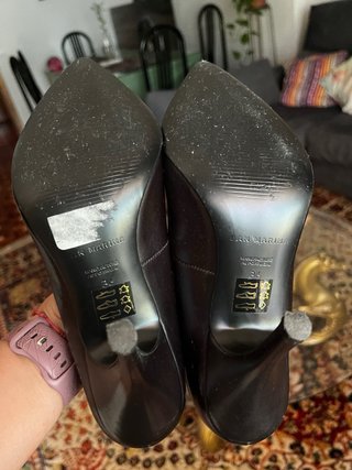 Zapatos SAN MARINA Talla 36 Tacón Alto Negro