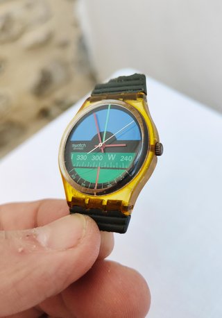 Swatch Nautilus Vintage 1986 GK 102 Rare Watch