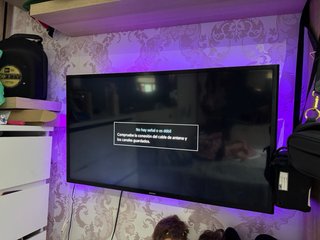 Samsung TV 40 con luz LED trasera