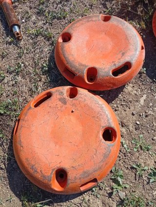 4 Contrapesos de ruedas motocultor agria 9900z