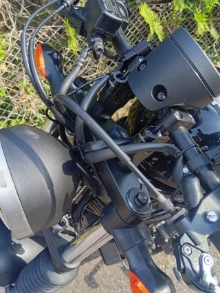 Honda CMX500 Rebel Negra