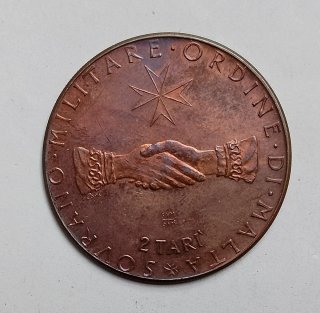 Sovrano Ordine di Malta 2 Tari 1968 Fao SPL