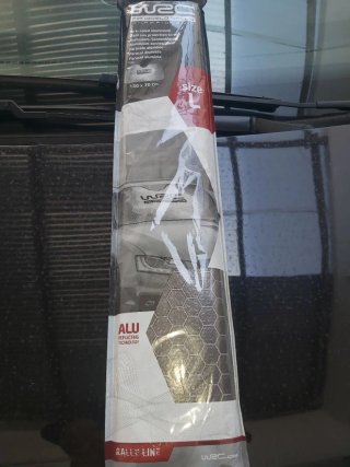 Parasole per auto WRC riflettente in alluminio