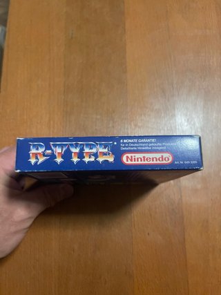 R-Type Nintendo Game Boy SOLO SCATOLA