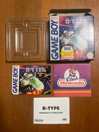 R-Type Nintendo Game Boy SOLO SCATOLA