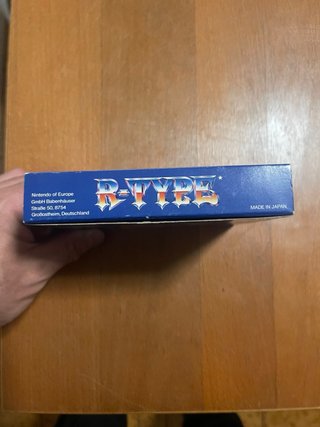 R-Type Nintendo Game Boy SOLO SCATOLA