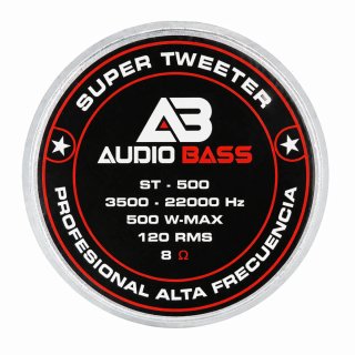 Super Tweeter audiobass 500W