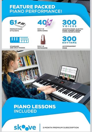 Teclado Alesis Melody 61 - Poco Uso