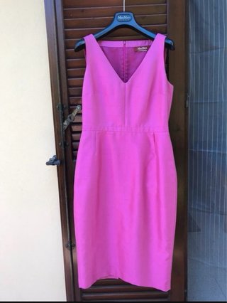 Abito Max Mara cerimonia rosa