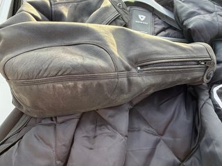 Chaqueta de cuero para moto Revit