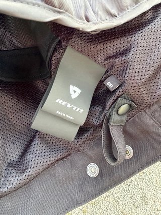 Chaqueta de cuero para moto Revit