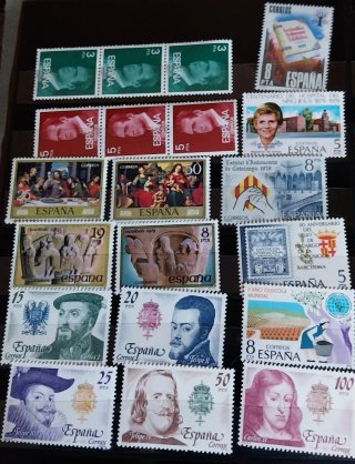 Colección sellos España