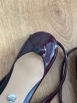 Zapatos de tacón kitten morados