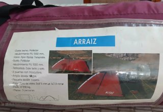 Tienda de campaña Altus Arraiz