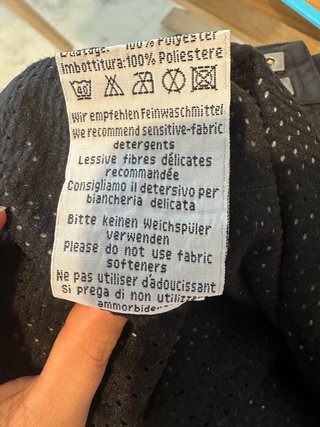 Pantalón de Esquí Negro Talla S
