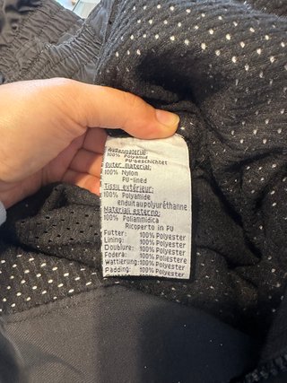 Pantalón de Esquí Negro Talla S