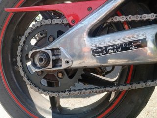 Aprilia RS 125 Sportbike Roja y Negra