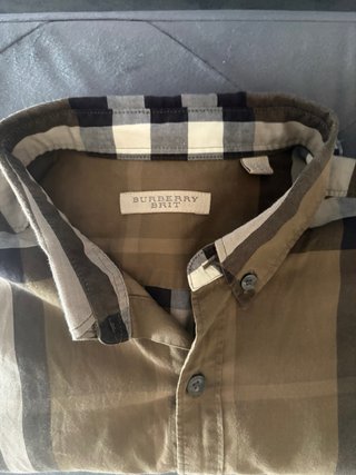 Camicia Burberry a quadri