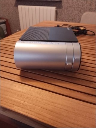 Proyector Vamvo Plata y Negro