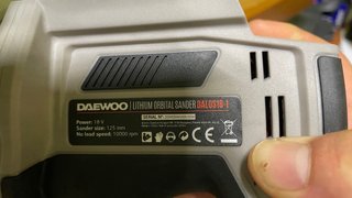 Lijadora Orbital Daewoo DALOS18-1 18V