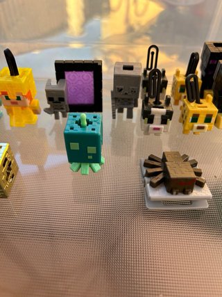 Figuras Minecraft Kinder Joy