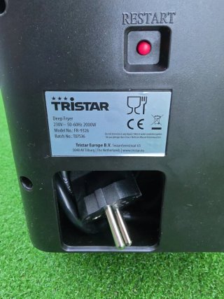 Freidora Tristar Acero Inox 3L