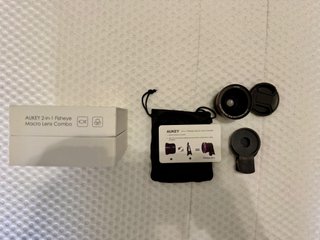 AUKEY 2-in-1 Fisheye Macro Lens Combo PL-F1