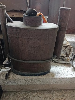 Máquina Sulfatar Cobre Antigua